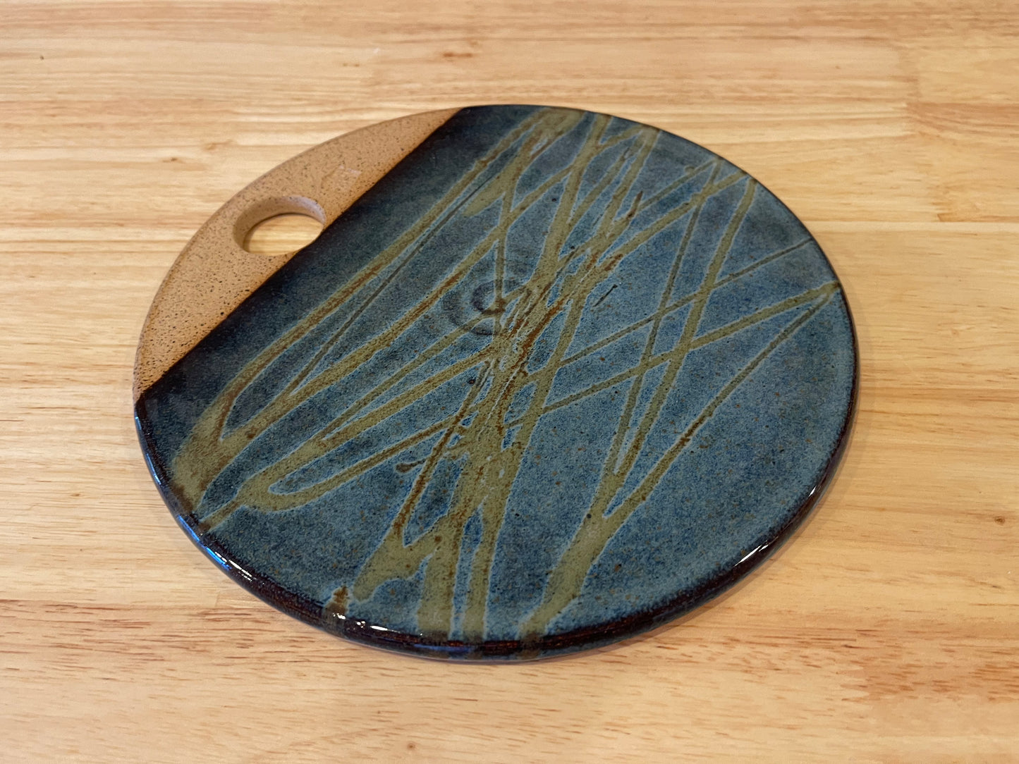 Pottery Cheese Plates