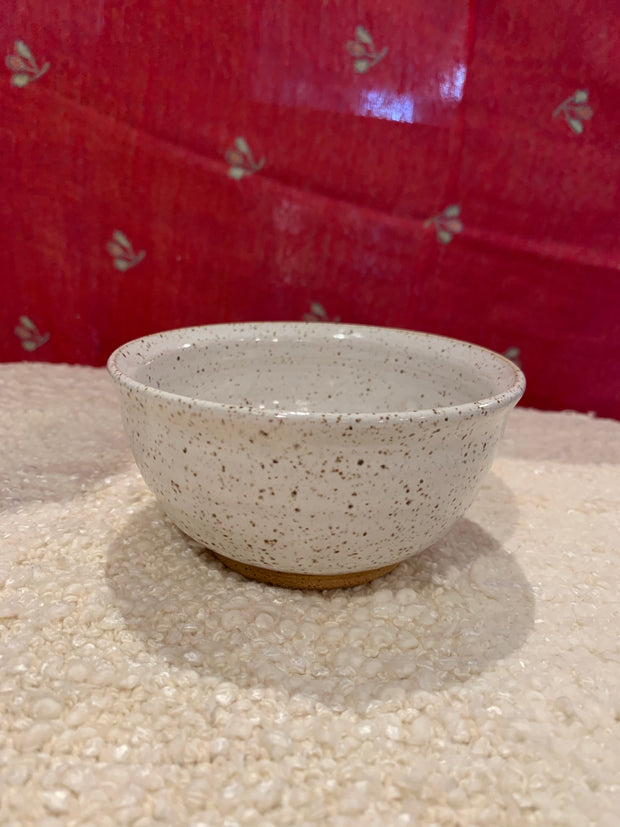 HHH Pottery bowl Dip size white