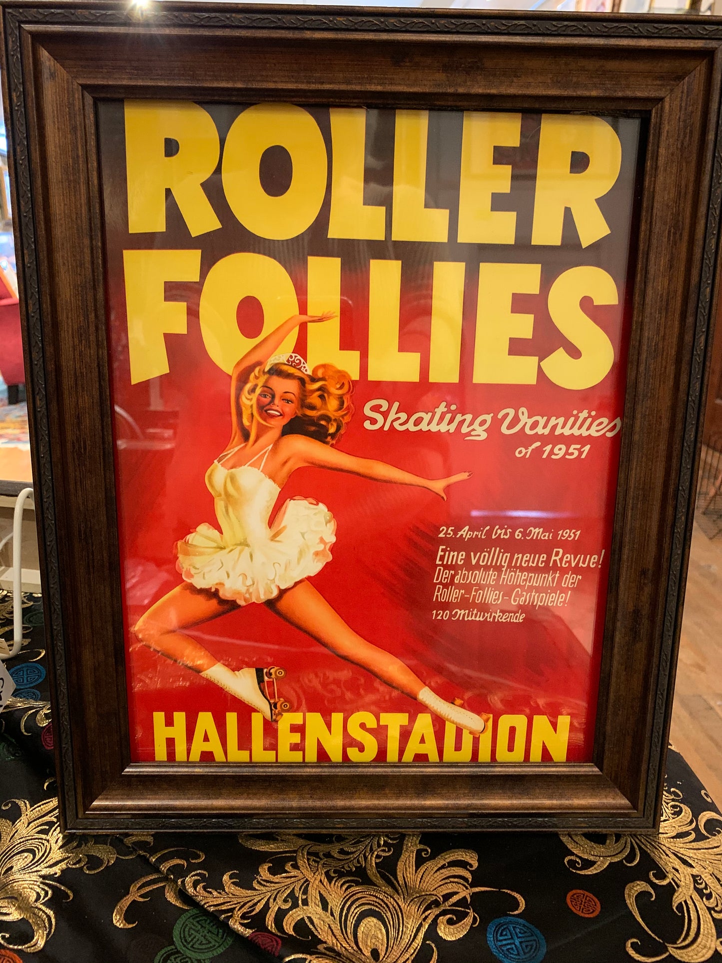 Roller Follies (1951) Art Print